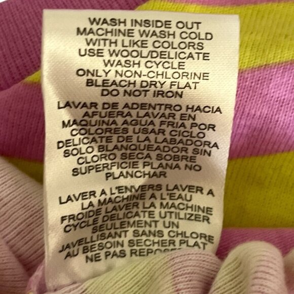 The Simpsons Womens Lisa T Shirt Sz XXL Yellow Pink 90s Streetwear Maximalist - Picture 9 of 9